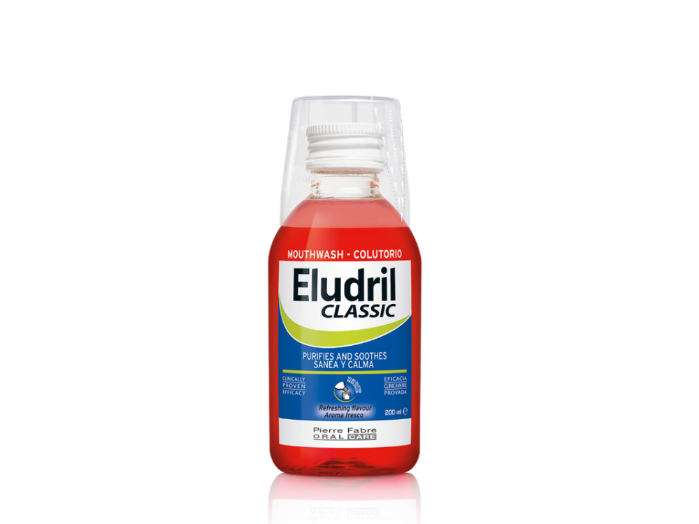 Eludril Classic, Στοματικό Διάλυμα, 200ml