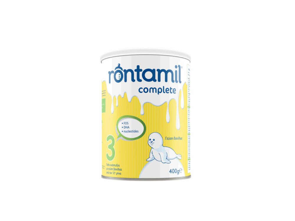 Rontamil Complete 3, Γάλα Βρεφικής Ηλικίας μετά τον 12ο μήνα, 400gr