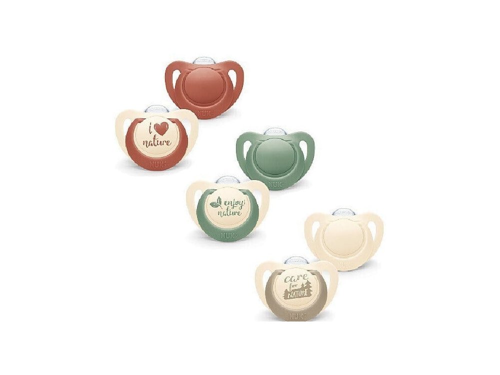 Nuk for Nature, Πιπίλα Σιλικόνης 18-36m, 2τεμ