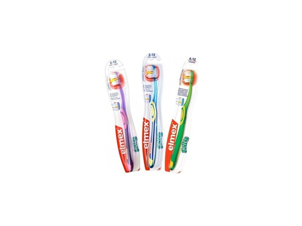 Colgate  Elmex Junior Soft, Παιδική Οδοντόβουρτσα για 6-12 χρονών, 1τμχ