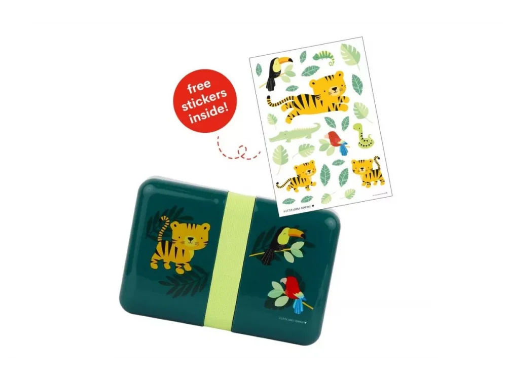 A Little Lovely Δοχείο Φαγητού Lunch Box Jungle Tiger