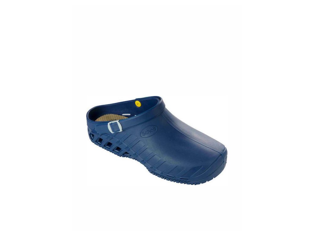 Scholl Clog Evo Unisex Ανατομικά Σαμπό Μπλέ Νο.43
