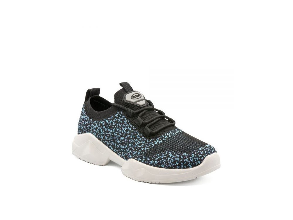 Scholl Freedom Laces Γυναικεία Ανατομικά Sneakers Μαύρα, No39