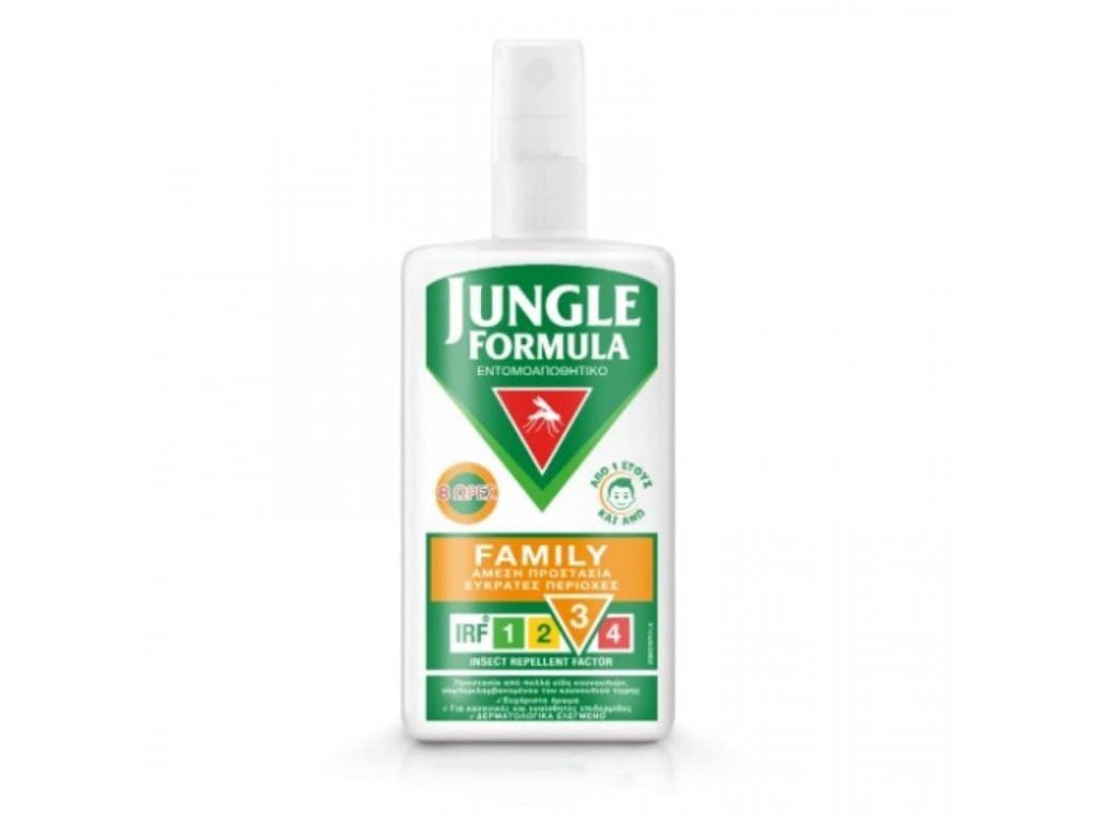 Jungle Formula Family Εντομοαπωθητικό Σπρέι 100ml