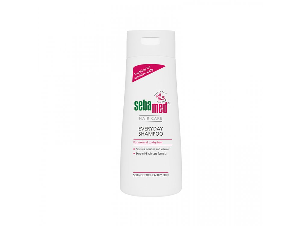 Sebamed Everyday Shampoo, Ήπιο Σαμπουάν για ευαίσθητα - ξηρά μαλλιά, 200ml