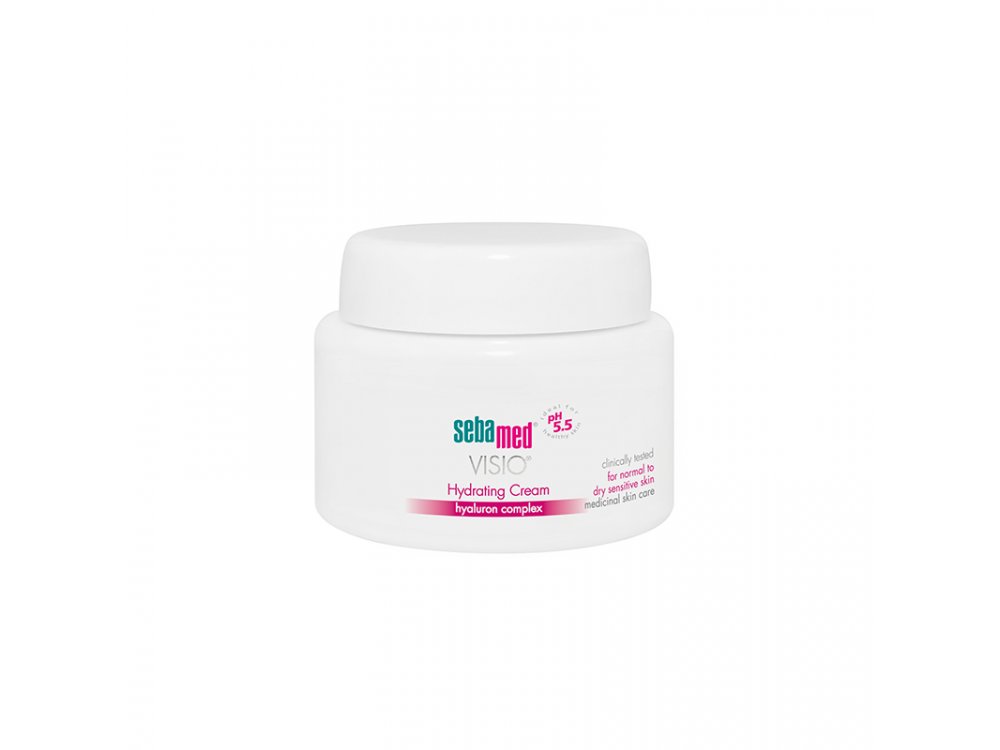 Sebamed VISIO Day Hydrating Cream, Κρέμα προσώπου ημέρας για ξηρές & ευαίσθητες επιδερμίδες, 50ml