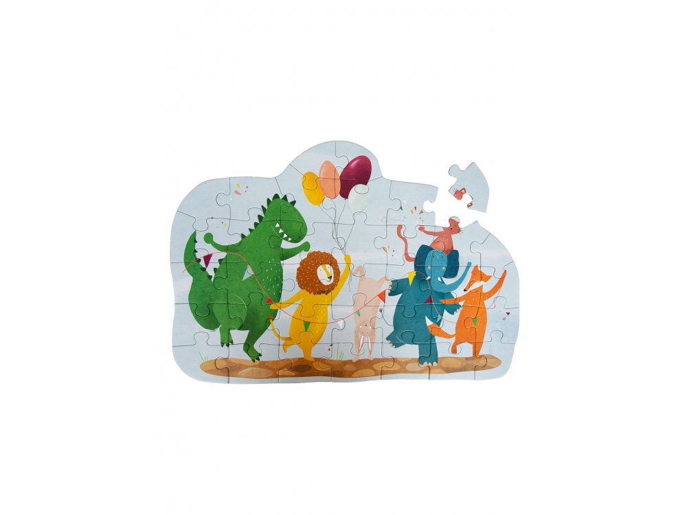 Trixie Shape Puzzle Birthday Party 36pcs. Παζλ, 1τμχ