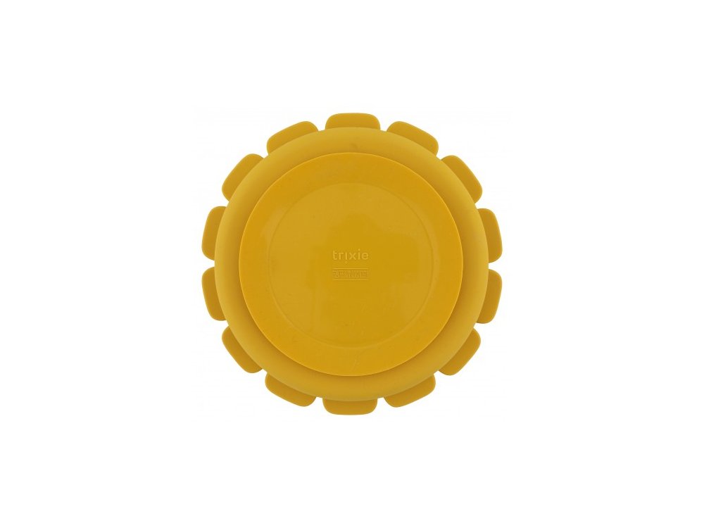 Trixie Silicone Plate, Πιάτο Σιλικόνης με Χωρίσματα, Mrs. Lion, 1τμχ