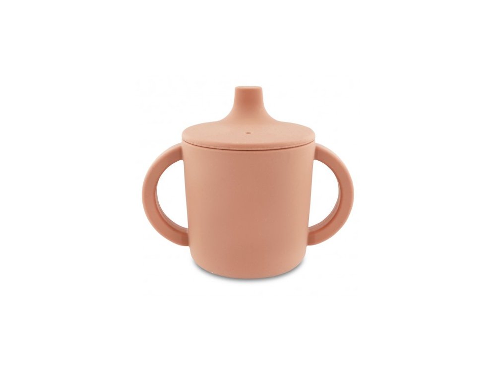 Trixie Cup, Ποτήρι Σιλικόνης με Χερούλια, Mrs Cat, 1τμχ