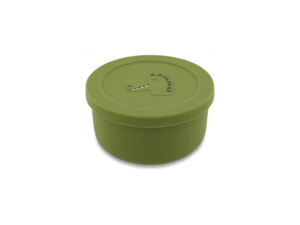 Trixie Snack Pot, Φαγητοδοχείο Σιλικόνης με Καπάκι, Mr.Dino 4m+, 1τμχ