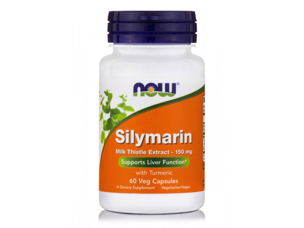 Now Silymarin Milk Thistle 150mg, 60veg.caps