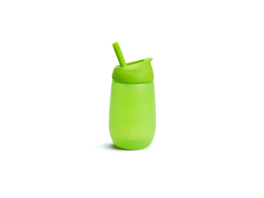 Munchkin Simple Clean Straw Cup Green, Εκπαιδευτικό Κύπελλο με καλαμάκι, Πράσινο, 1τμχ