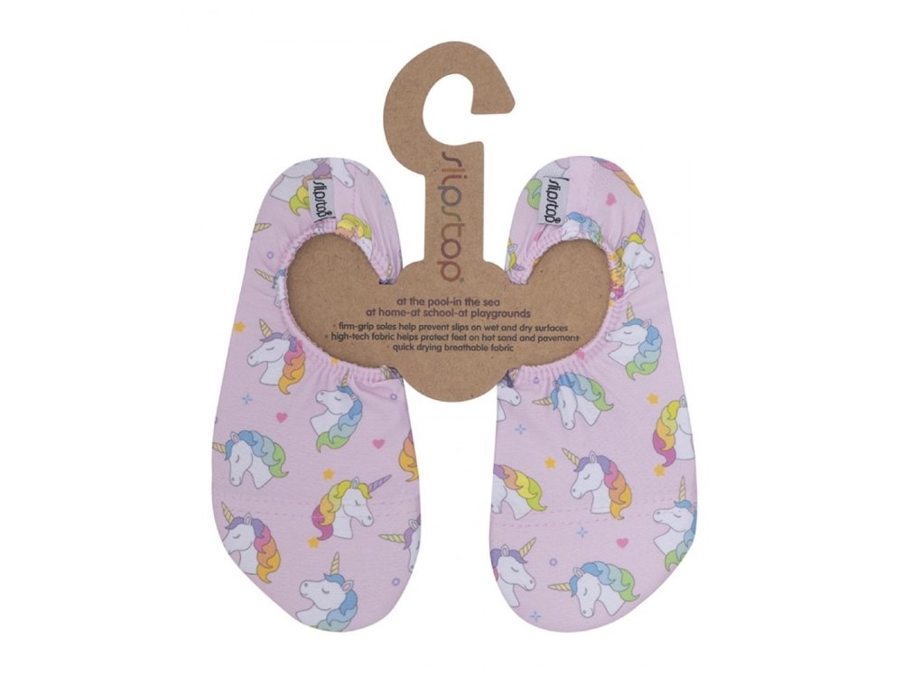 SlipStop Αντιολισθητικές Παντόφλες Pastel Unicorns (L), No30-32