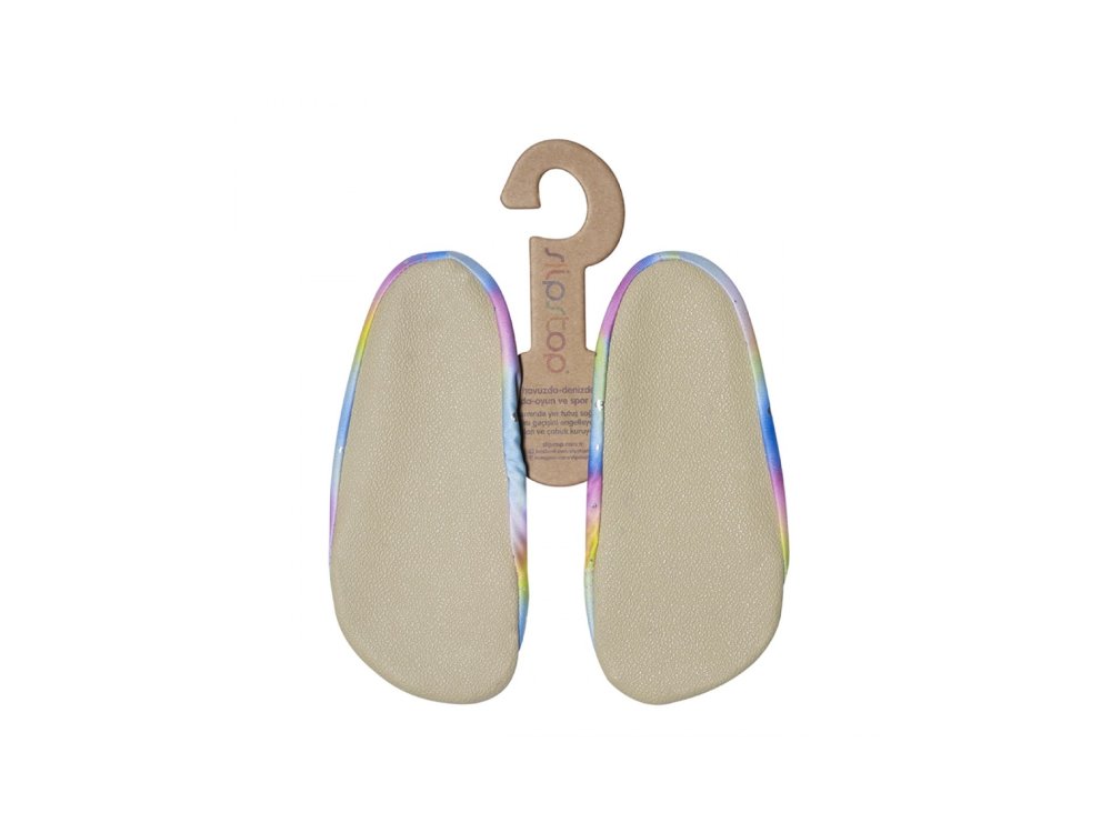 SlipStop Αντιολισθητικές Παντόφλες Rainbow Wave (XS), No21-23