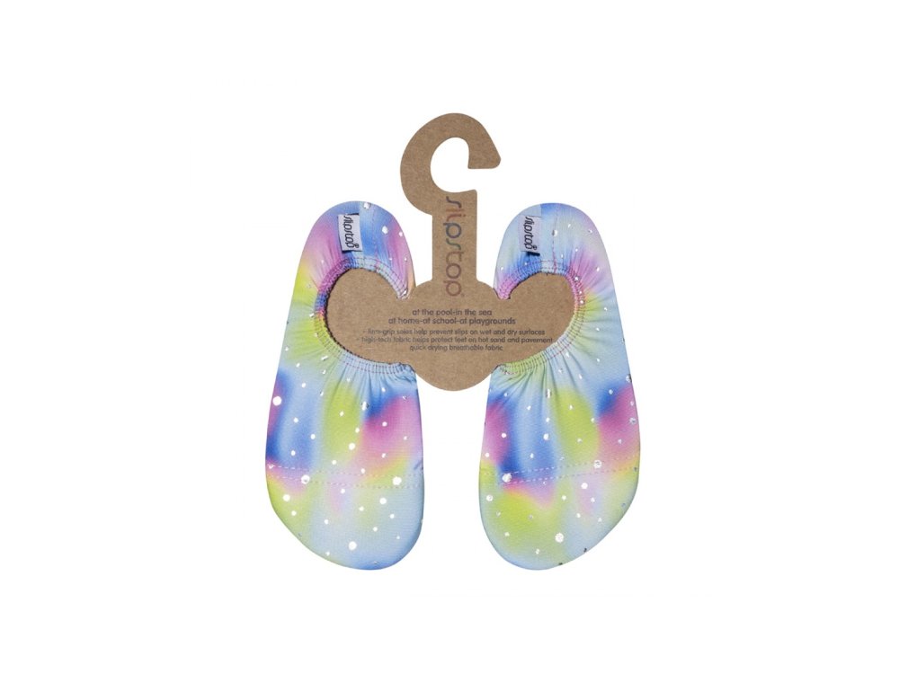 SlipStop Αντιολισθητικές Παντόφλες Rainbow Wave (XS), No21-23