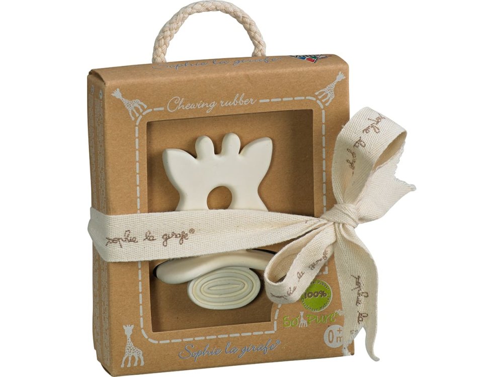 Sophie La Girafe so Pure Chewing Rubber, Δακτύλιος Οδοντοφυΐας, soft version, 1τμχ