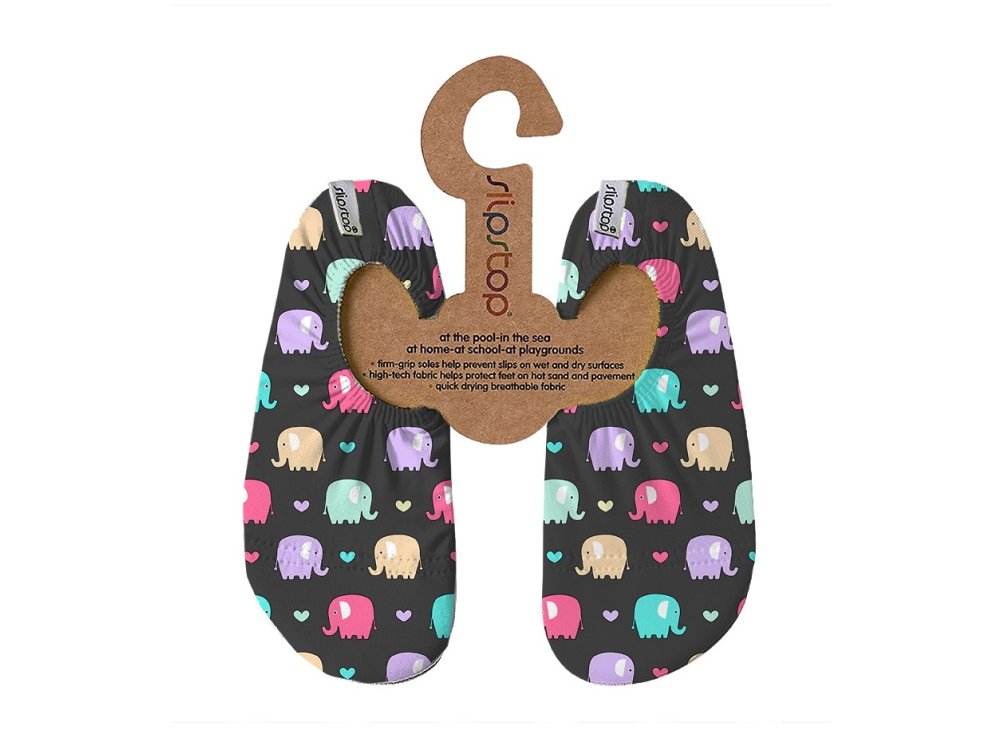SlipStop Αντιολισθητικές Παντόφλες Elephants (INF), No18-20