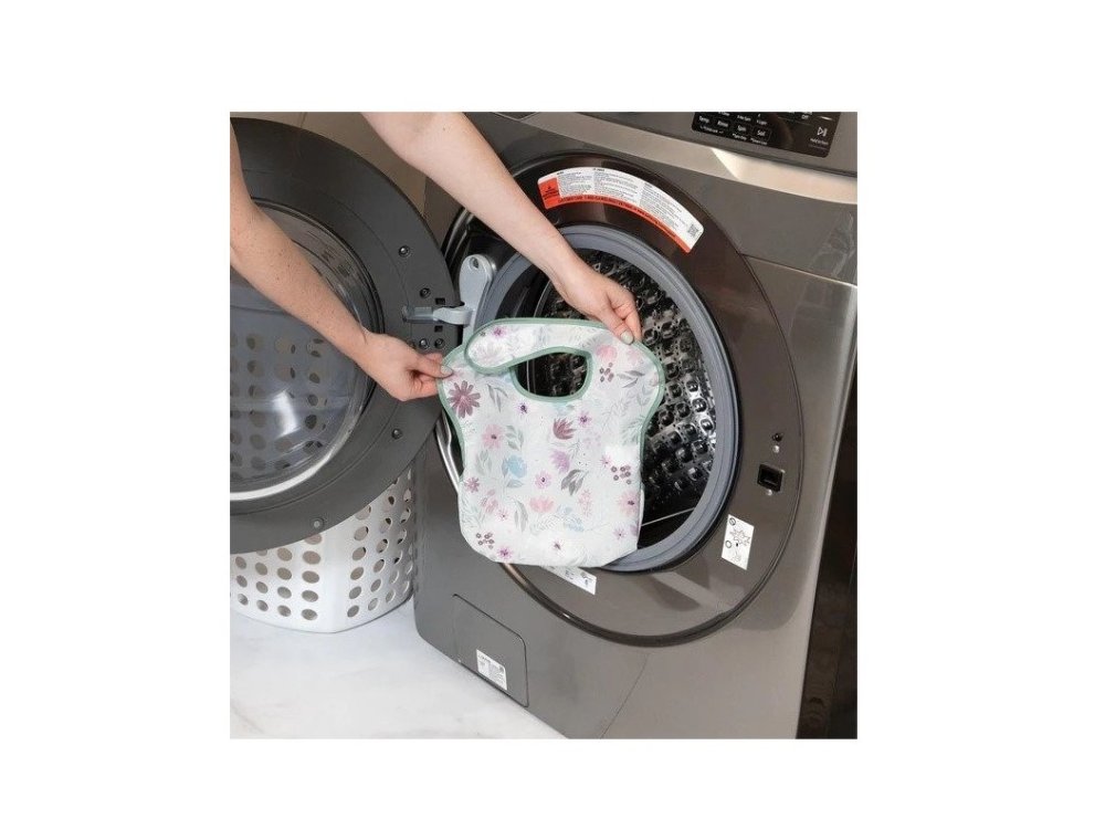 Bumkins Baby Bib Floral, Σαλιάρα Αδιάβροχη απο 6-24μηνών, 1τμχ