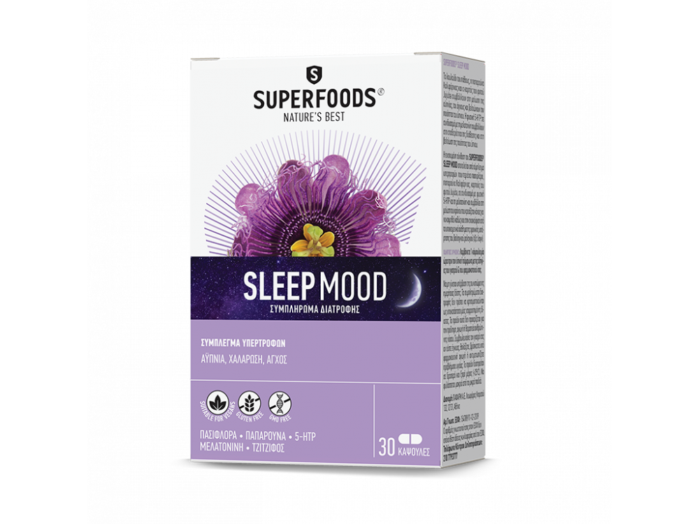 Superfoods Sleep Mood 30caps