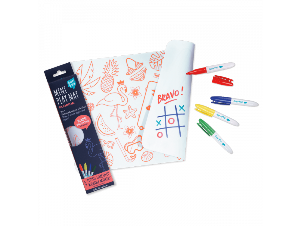 Super Petit Mini Σουπλά ζωγραφικής από σιλικόνη / Σετ "Florida"