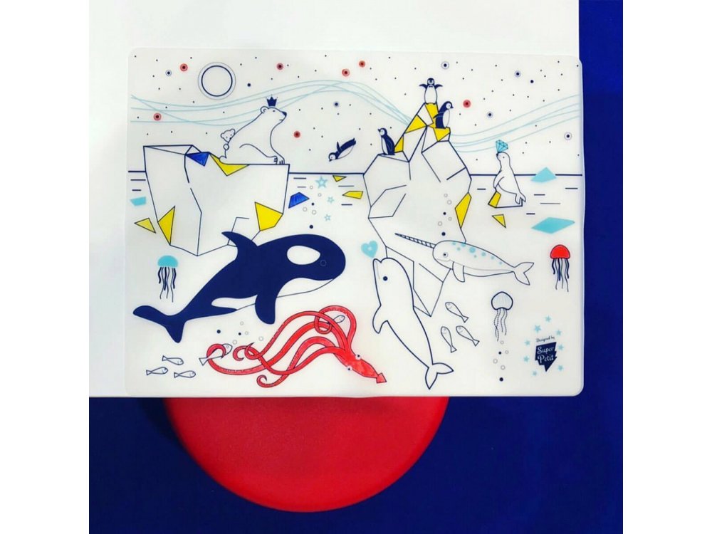 Super Petit Σουπλά ζωγραφικής από σιλικόνη / Σετ "Iceberg"