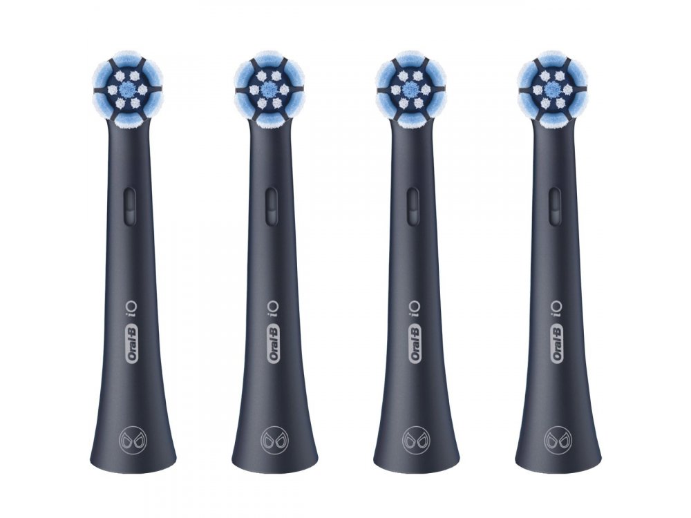 Oral-B iO Kids Spiderman 6+ Electric Toothbrush Replacement, Ανταλλακτικές Κεφαλές Παιδικής Ηλεκτρικής Οδοντόβουρτσας με Μαλακές Ίνες 4τμχ