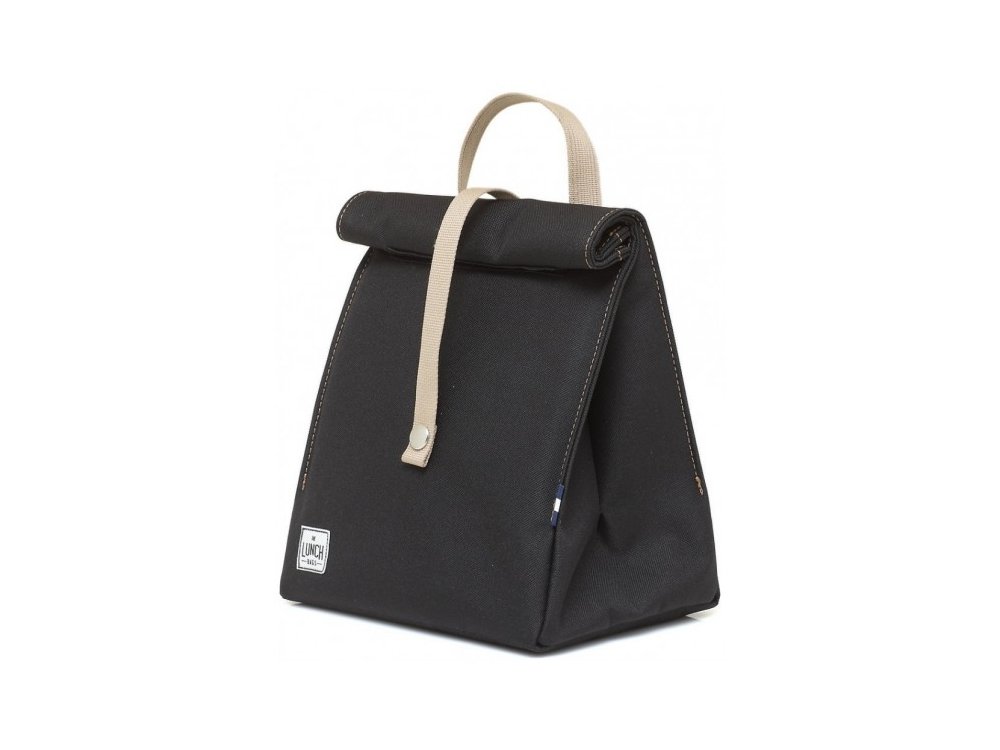 The Lunch Bags Original, Ισοθερμική Τσάντα Φαγητού (5Lt), Χρώμα Black, 1τμχ