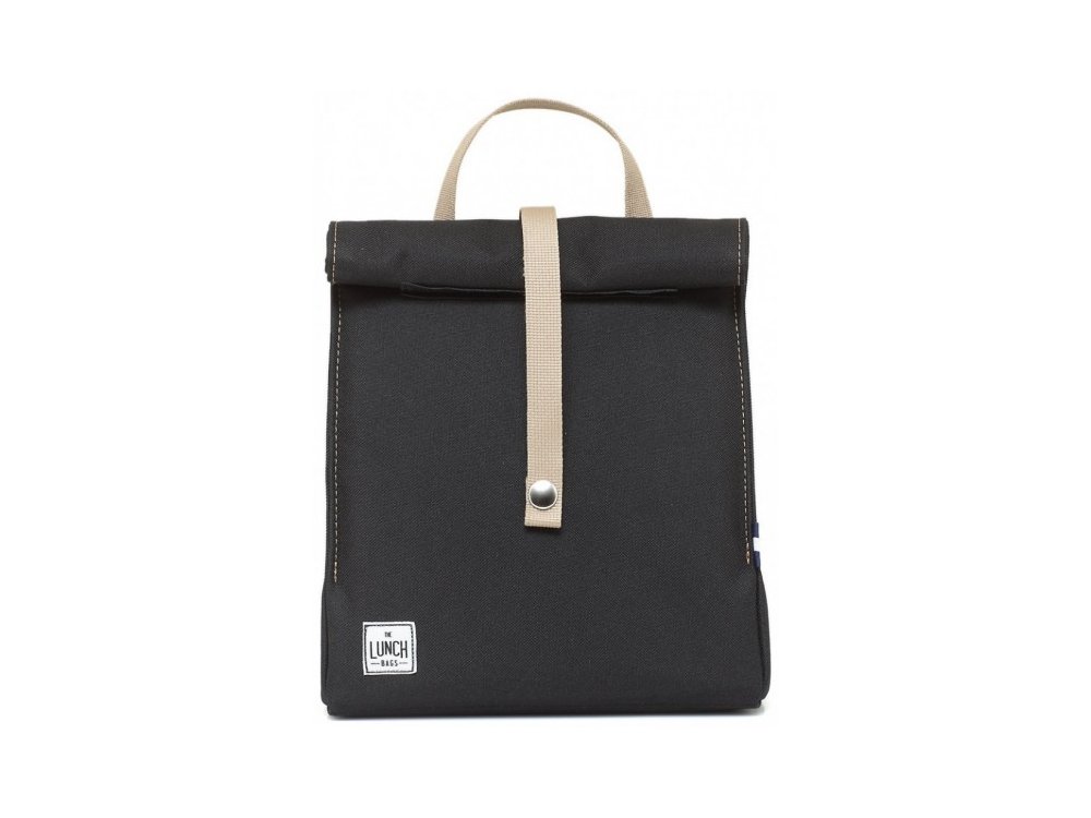 The Lunch Bags Original, Ισοθερμική Τσάντα Φαγητού (5Lt), Χρώμα Black, 1τμχ