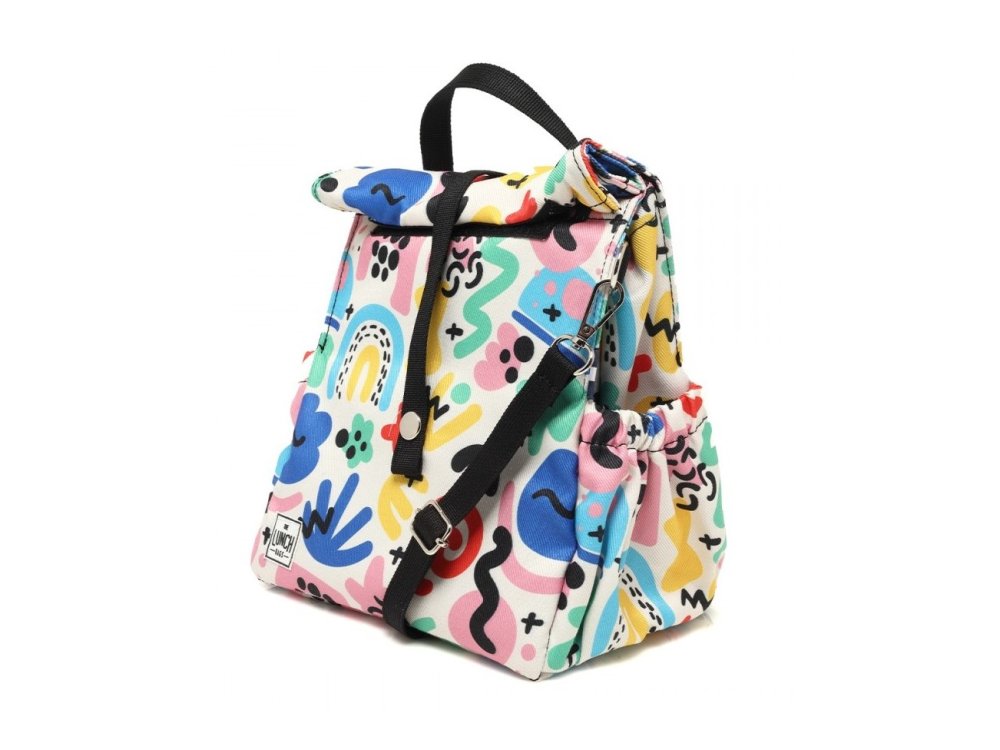 The Lunch Bags Original Rainbow, Ισοθερμική Τσάντα Φαγητού (5Lit), Χρώμα Pop, 1τμχ