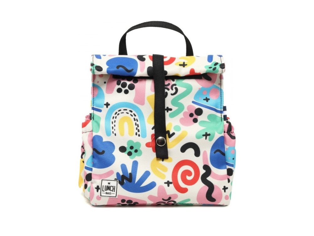 The Lunch Bags Original Rainbow, Ισοθερμική Τσάντα Φαγητού (5Lit), Χρώμα Pop, 1τμχ