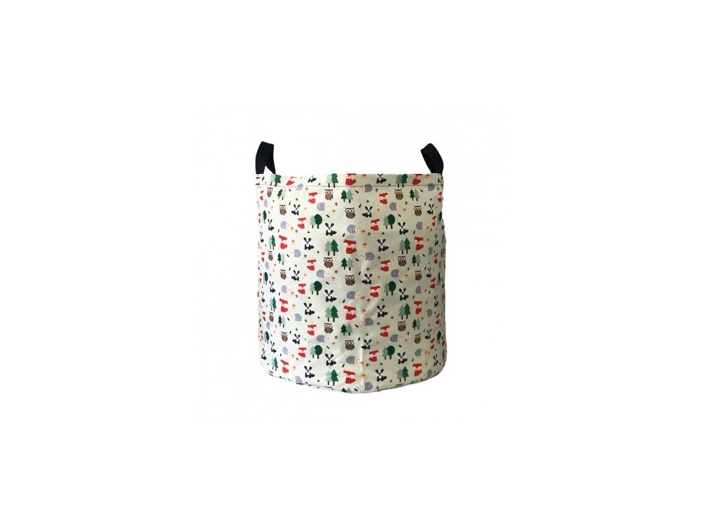 LYCSAC Toy Bin Happy Forest Τσάντα Αποθήκευσης 45x45x50cm, 1τμχ