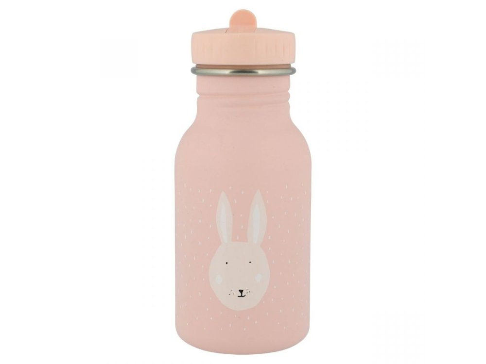 Trixie Ανοξείδωτο Παγούρι Θερμός με Καλαμάκι Πιπίλα, Mr. Rabbit, 350ml