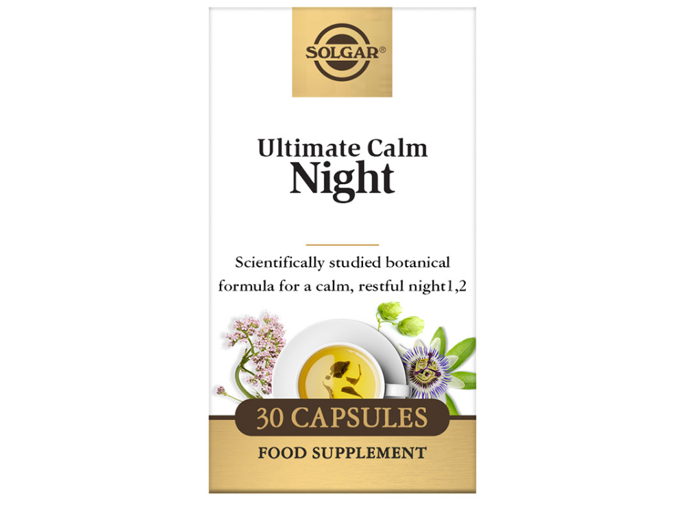Solgar Ultimate Calm Night, 30veg.caps
