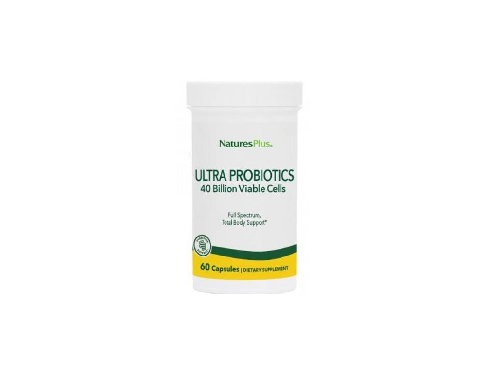 Natures Plus Maximum Strenght Ultra Probiotics, Προβιοτικά, 60caps