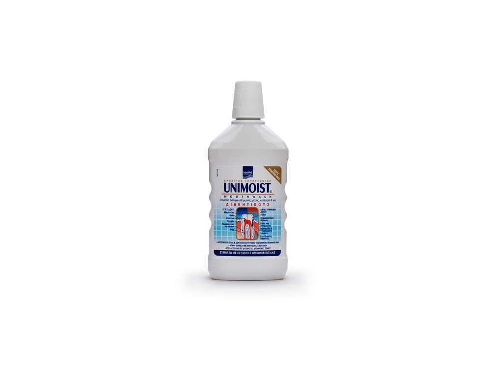 InterMed Unimoist Mouthwash, Στοματικό Διάλυμα κατάλληλο για Διαβητικούς, 500ml