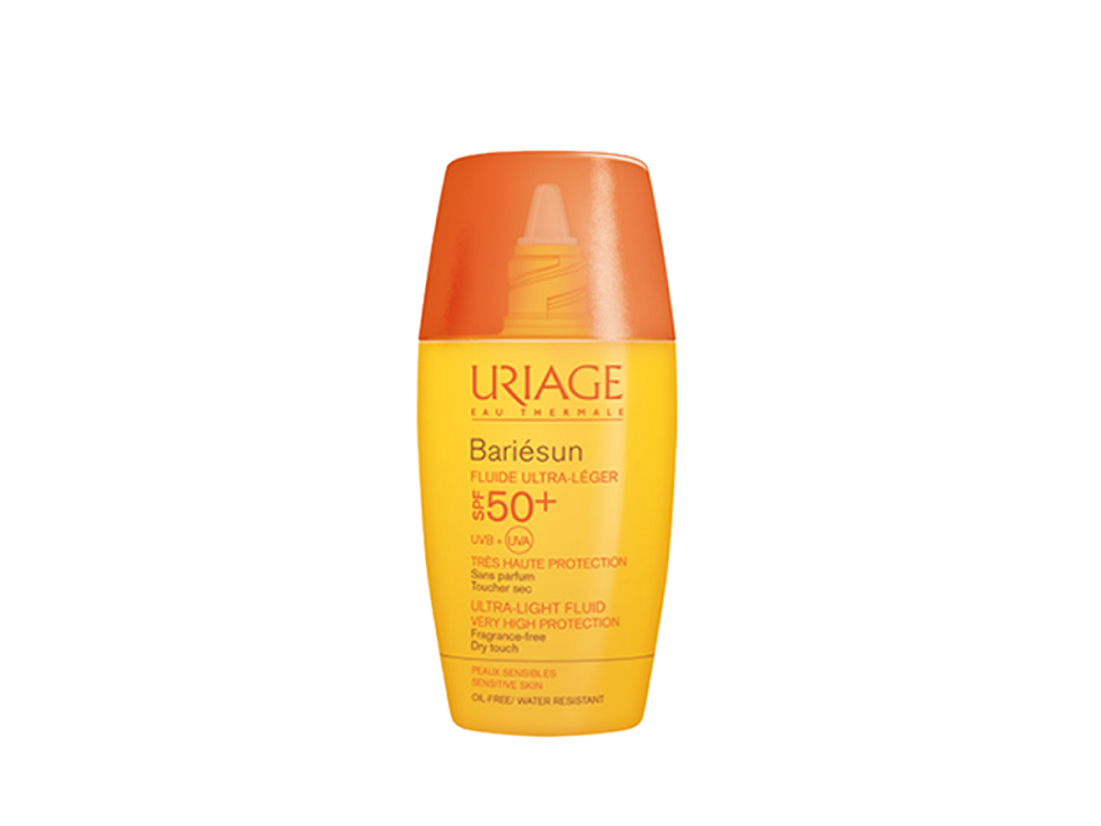 Uriage Bariesun Fluide Ultra Leger SPF50+ Λεπτόρρευστο Αντηλιακό Προσώπου, 30ml