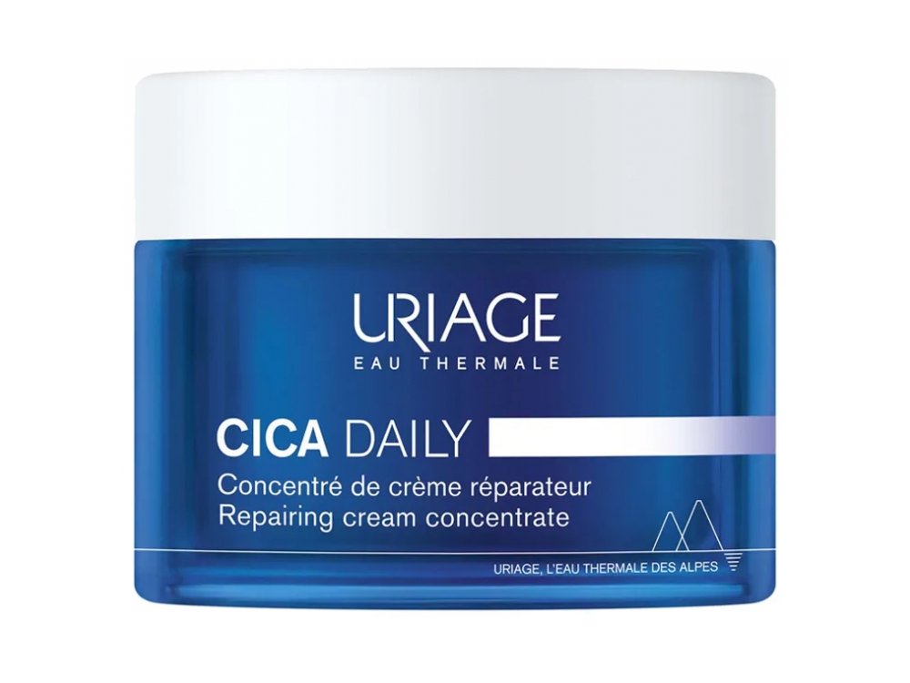Uriage Cica-Daily Repairing Cream Concentrate, Επανορθωτική Κρέμα για Ενυδάτωση & Σύσφιξη, 50ml