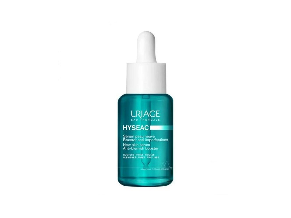 Uriage Hyseac New Skin Serum Anti-blemish Booster, Ορός Προσώπου που Λειαίνει, Μειώνει τη Λιπαρότητα & Συσφίγγει τους Πόρους, 30ml