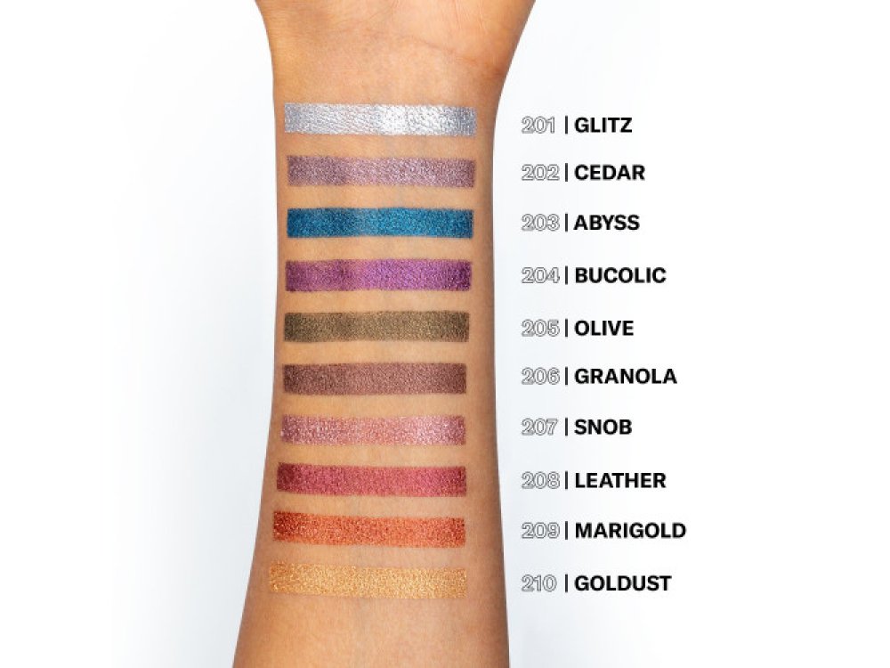 Mesauda Vibrant Pearly Eyeshadow Σκιά Ματιών -203 Abyss