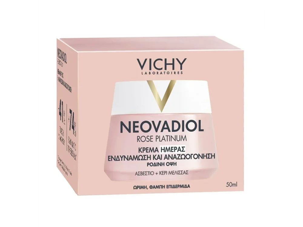 Vichy Promo Neovadiol Rose Platinium Αντιγηραντική Κρέμα Φροντίδας της Επιδερμίδας από την Εμμηνόπαυση & Μετά, 50ml