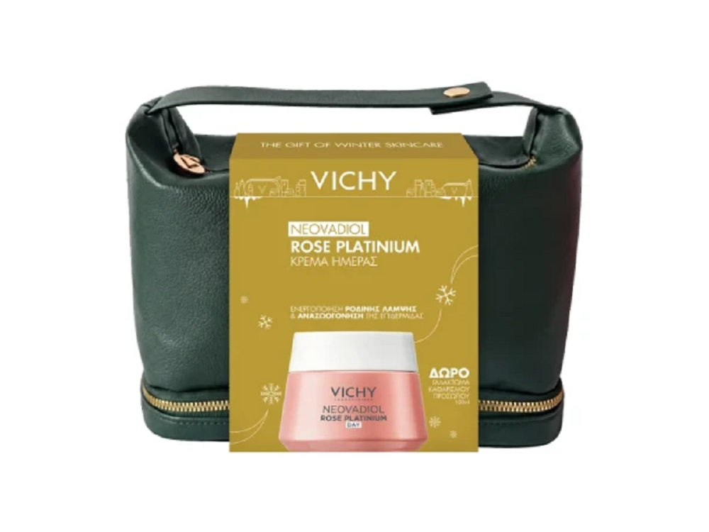 Vichy Promo Neovadiol Rose Platinium - Αντιρυτιδική Κρέμα Ημέρας Για Ώριμες & Θαμπές Επιδερμίδες, 50ml & ΔΩΡΟ Purete Thermale 3in1 One Cleanser - Γαλάκτωμα Καθαρισμού, 100ml