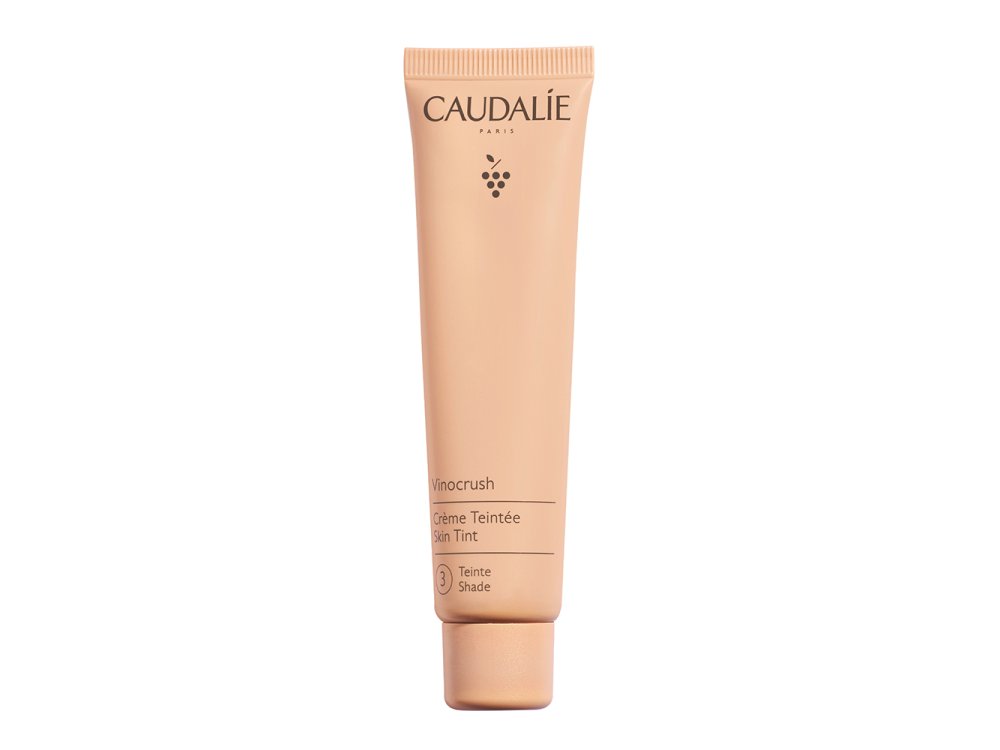 Caudalie Vinocrush Skin Tint Shade 3 Light Medium Ενυδατική Κρέμα Προσώπου με Χρώμα, 30ml