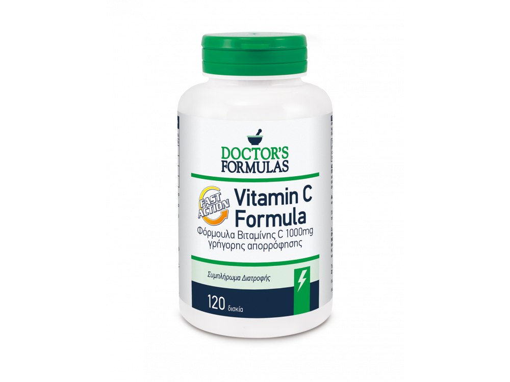Doctor's Formulas Vit.C 1000mg - Φόρμουλα Βιταμίνης C 120 tabs