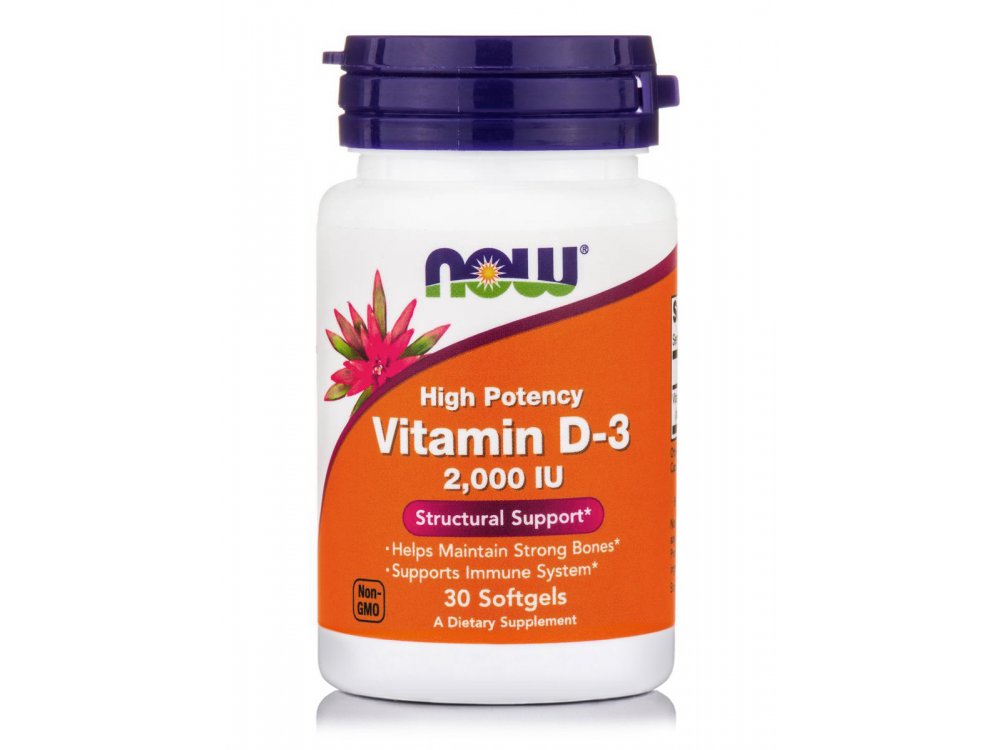 Now D-3 2000iu, 30softgels