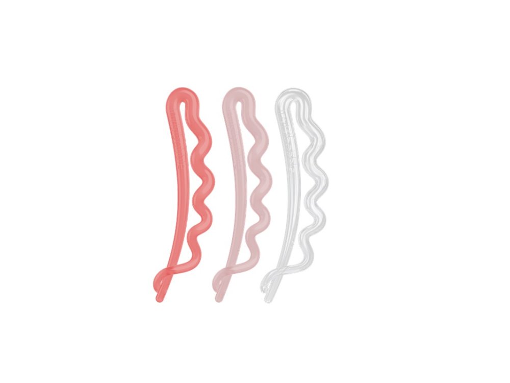Invisibobble Waver Plus I Lava You More, Τσιμπιδάκια Μαλλιών, 3τμχ