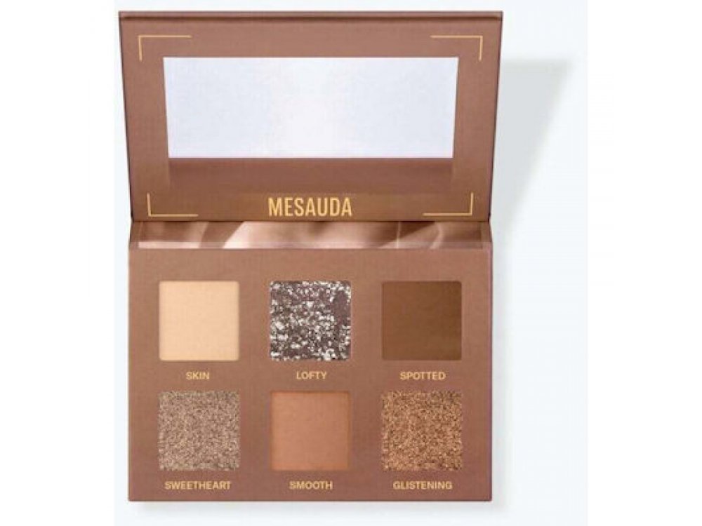 Mesauda Milano Bare Harmony, Timeless Nude 206, Παλέτα με Σκιές Ματιών, 6gr