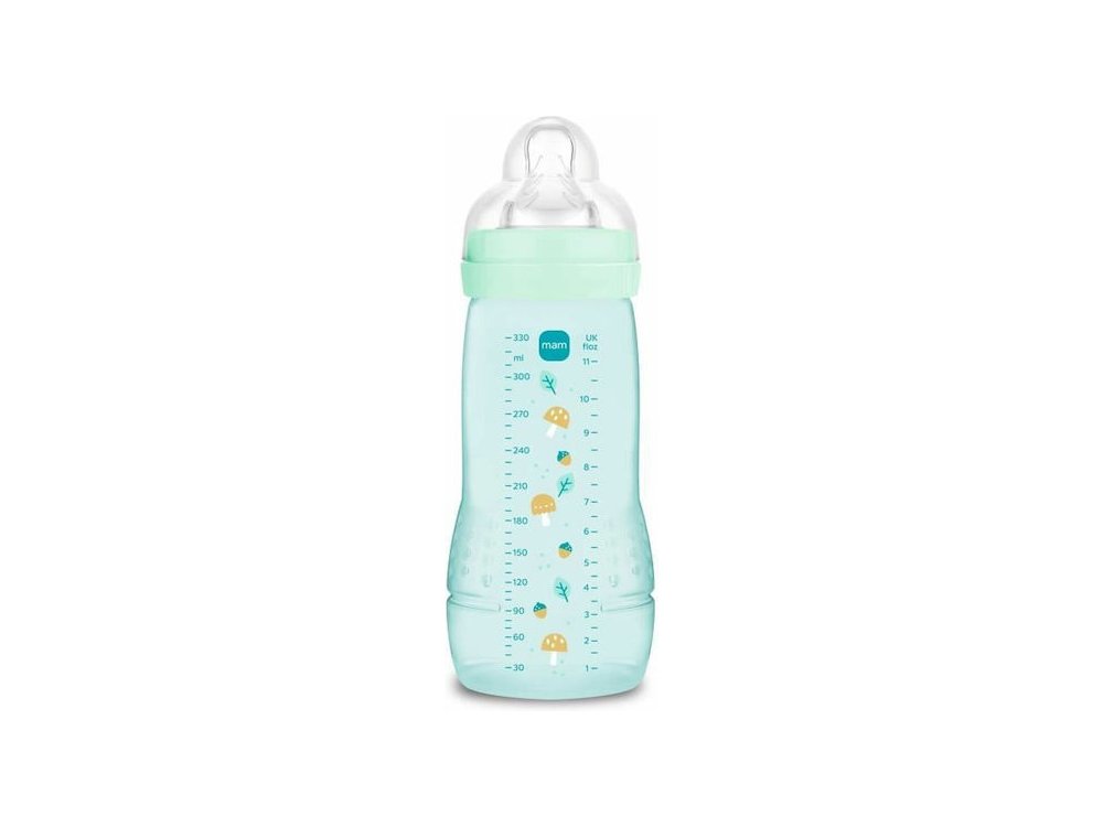 Mam Easy Active Baby Bottle, Πλαστικό Μπιμπερό για Bρέφη 4+ μηνών, 330ml