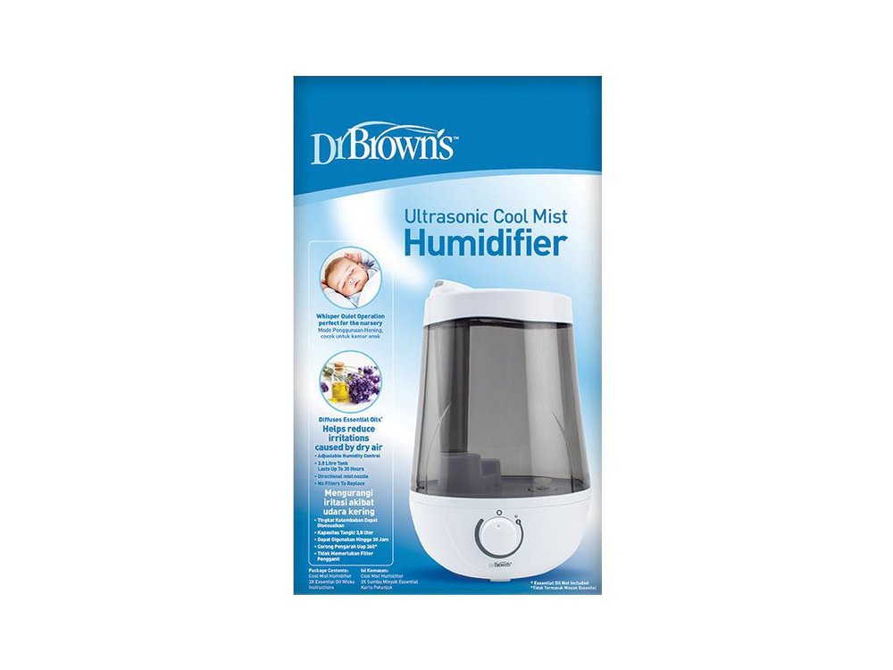 Dr. Brown's Ultrasonic Cool Mist Humidifier, Υγραντήρας Ψυχρού Αέρα, 19288Η