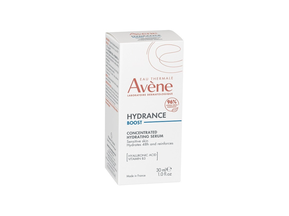 Avene Hydrance Boost Concentrated Hydrating Serum Ορός Ενυδάτωσης Προσώπου, 30ml