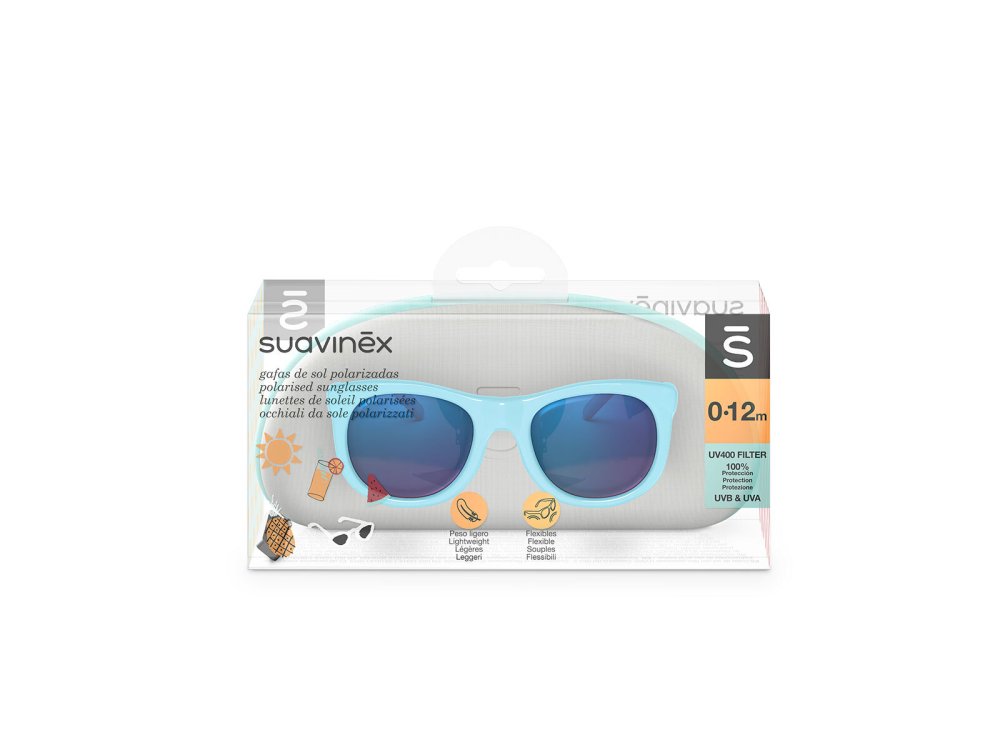 Suavinex Polarized Sunglasses, Γυαλιά ηλίου, Normal Blue, 0-12m, 1τμχ